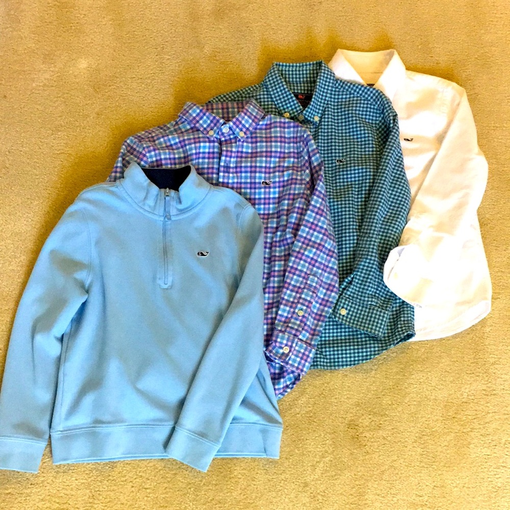 Vineyard Vines Long Sleeve Shirts and Pullover